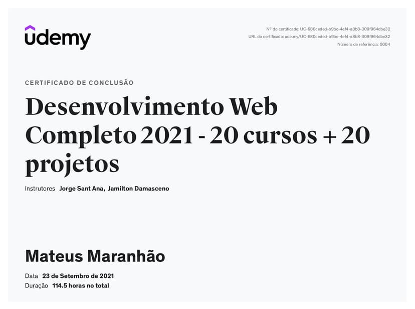 Desenvolvimento Web Completo